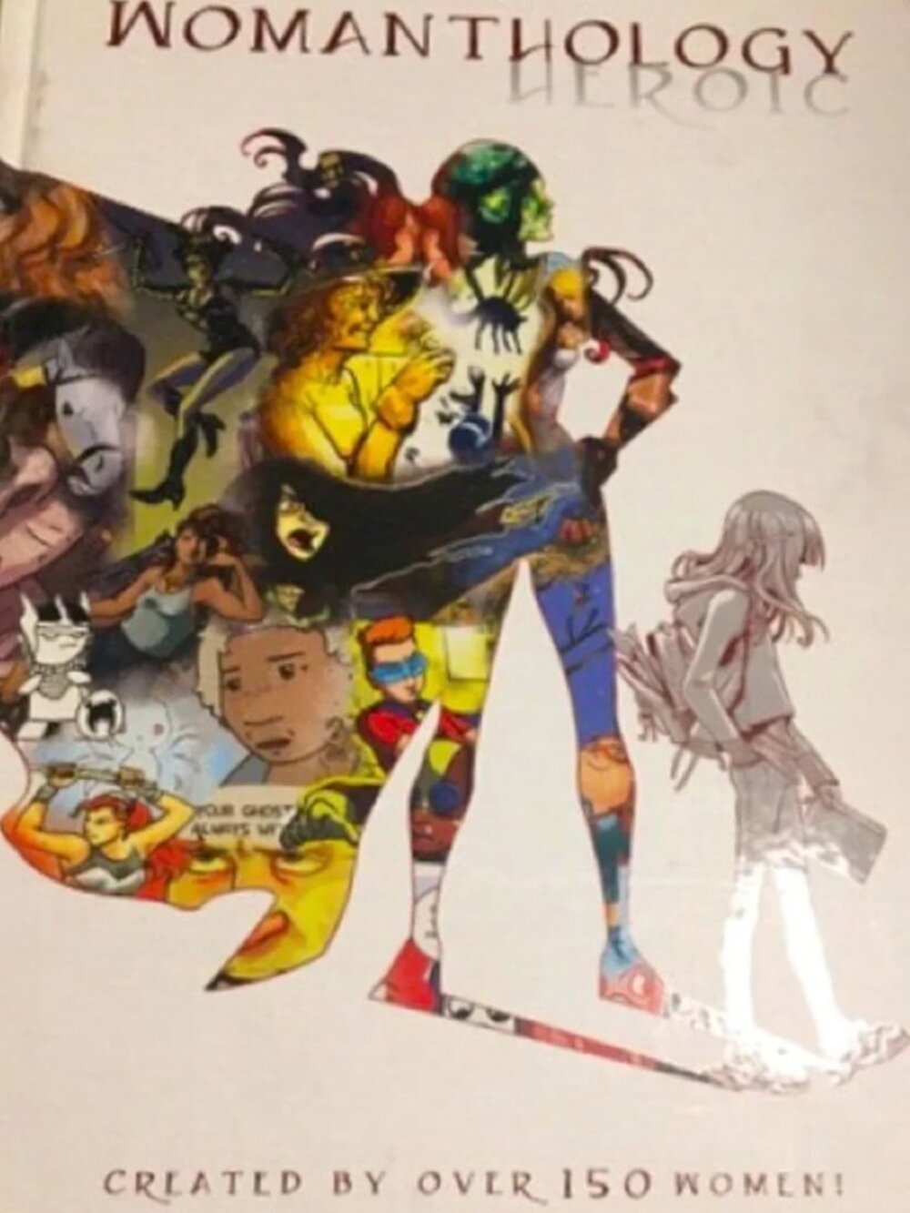 Womanthology Heroic Female Comic Book IDW Graphic Novel Art Hardcover